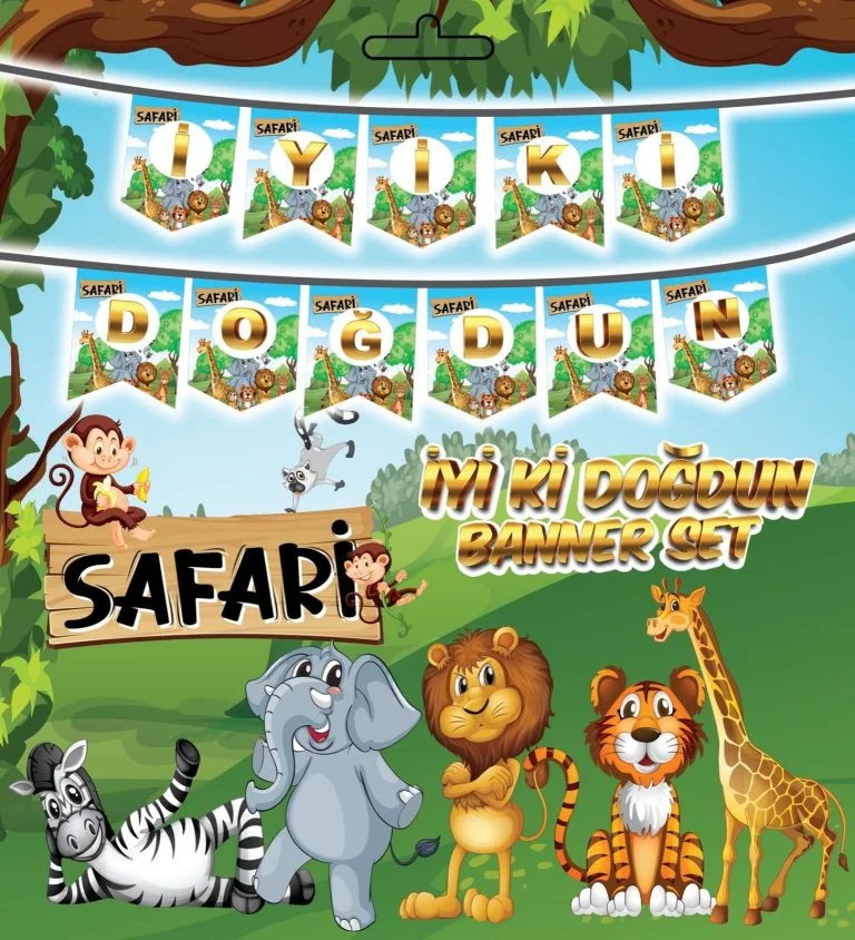 Safari Banner Set