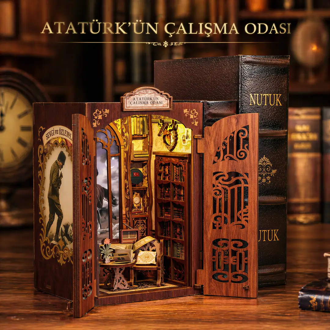Atatürk Çalışma Odası Book Nook ana görünüm