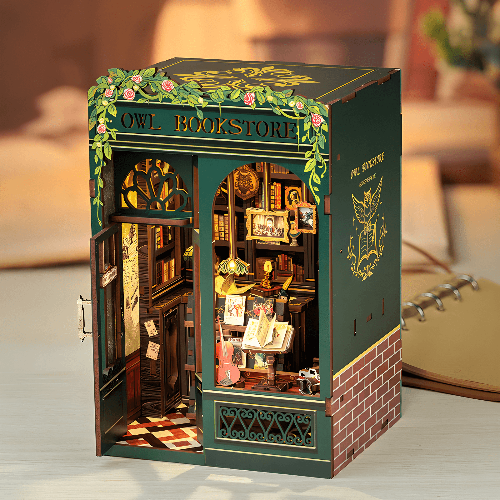 Owl Bookstore Nook Book