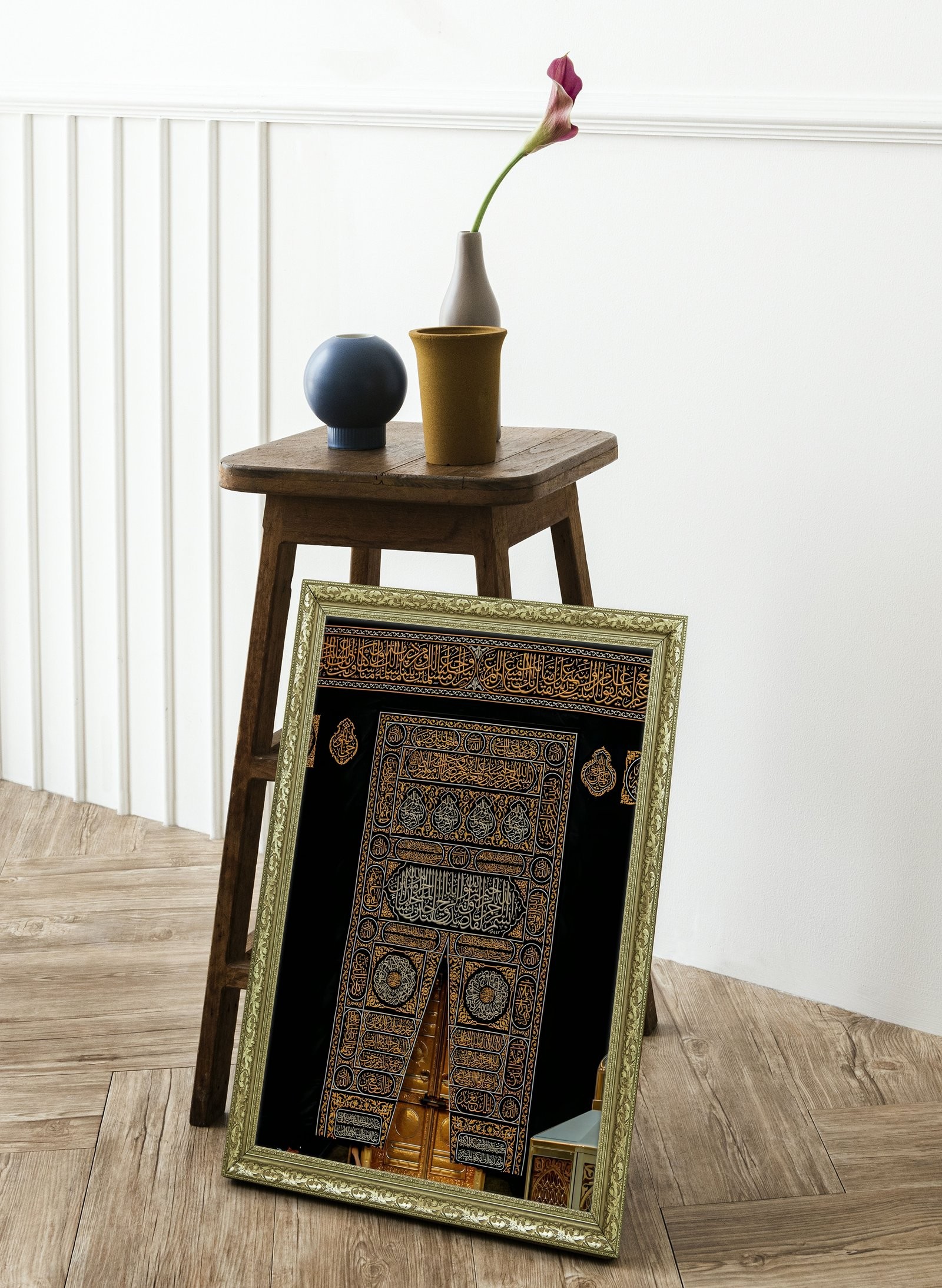 Kabe Kapısı Maneviyatın Derin Daveti 60x80 cm Çerçeveli Tablo