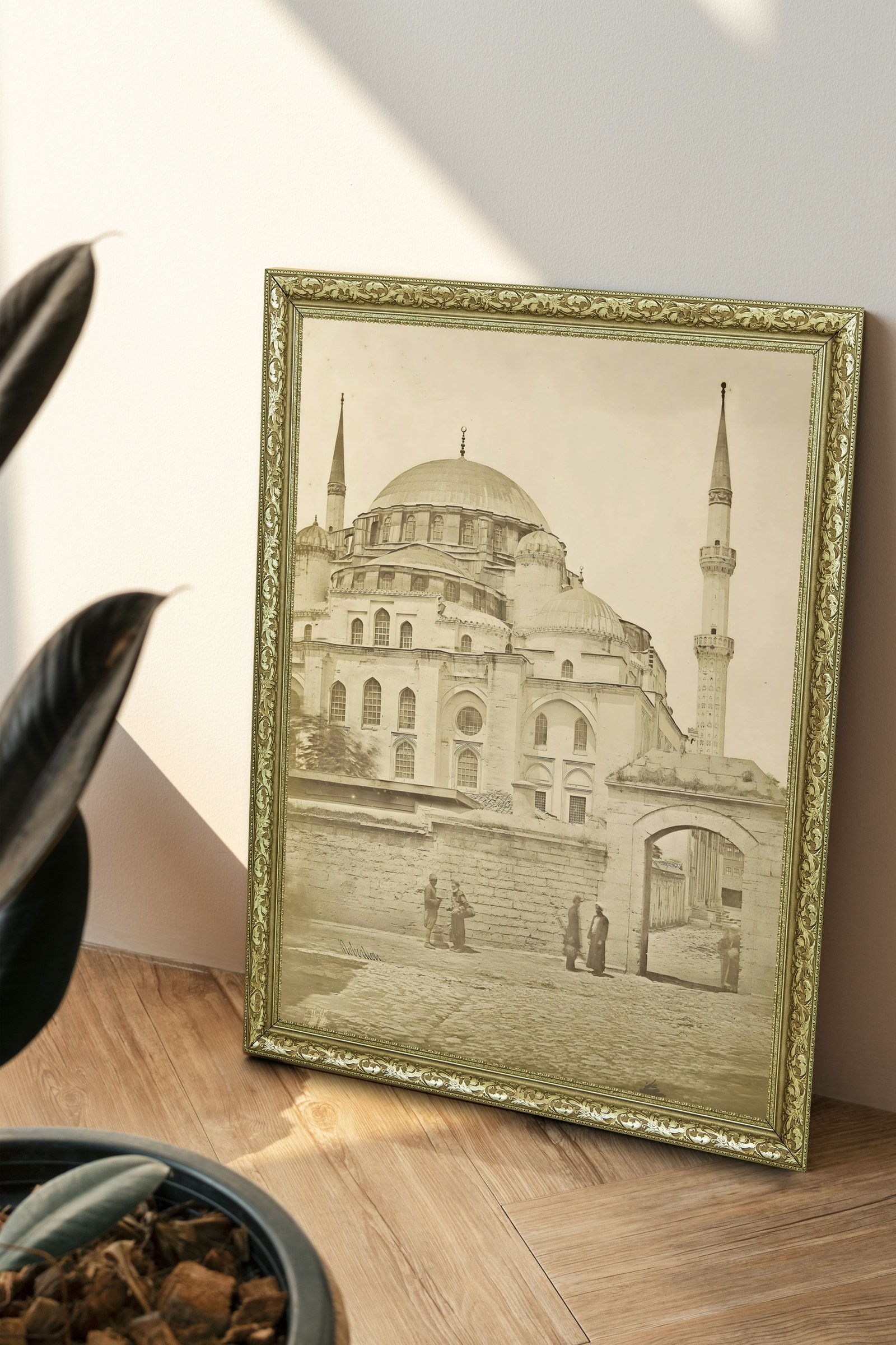 Süleymaniye Cami Osmanlı Mimarisi'Nin İncisi 60x80 cm Çerçeveli Tablo