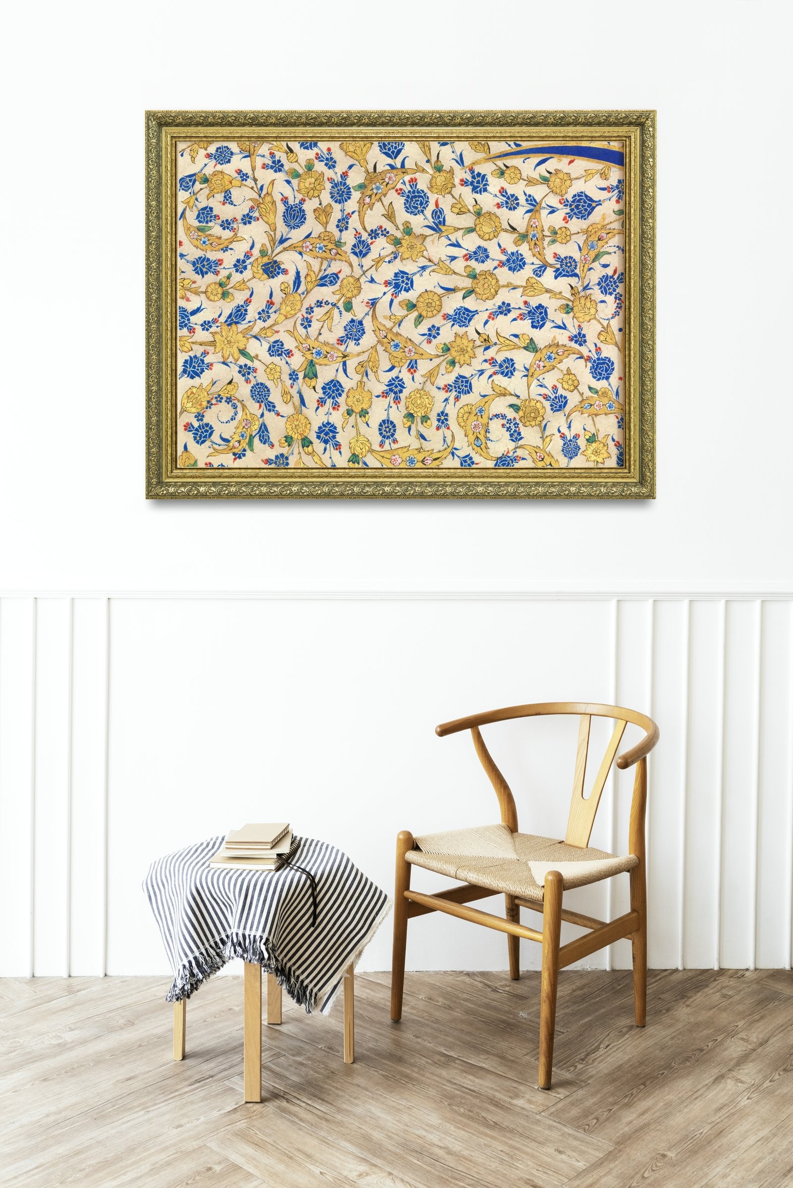 Kadim Mirasın Farklı Dokunuşları İslami Desen Sanatı 60x80 cm Çerçeveli Tablo
