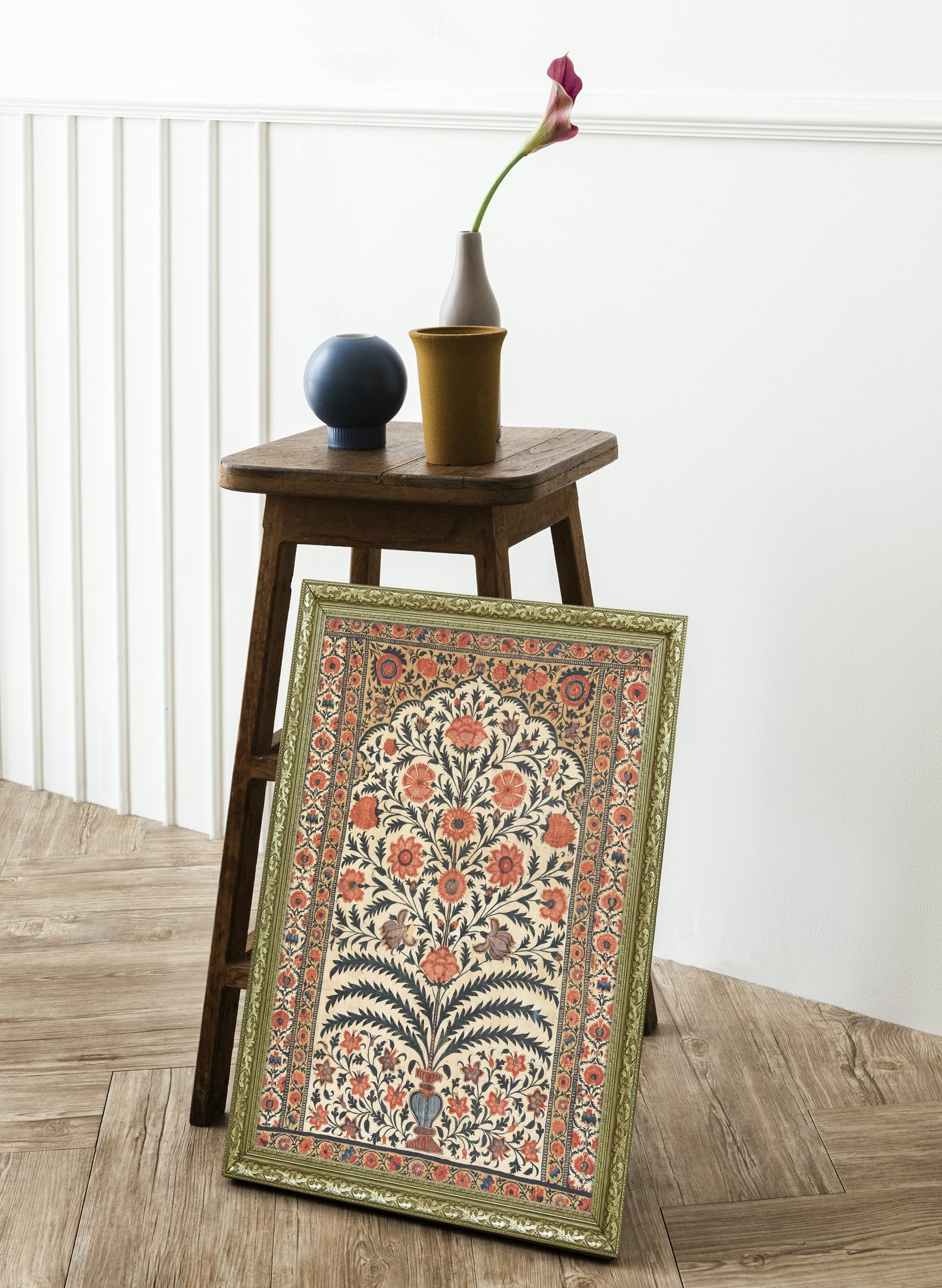 Cami Mimarisi İslam Sanatının Güzelliği 60x80 cm Çerçeveli Tablo