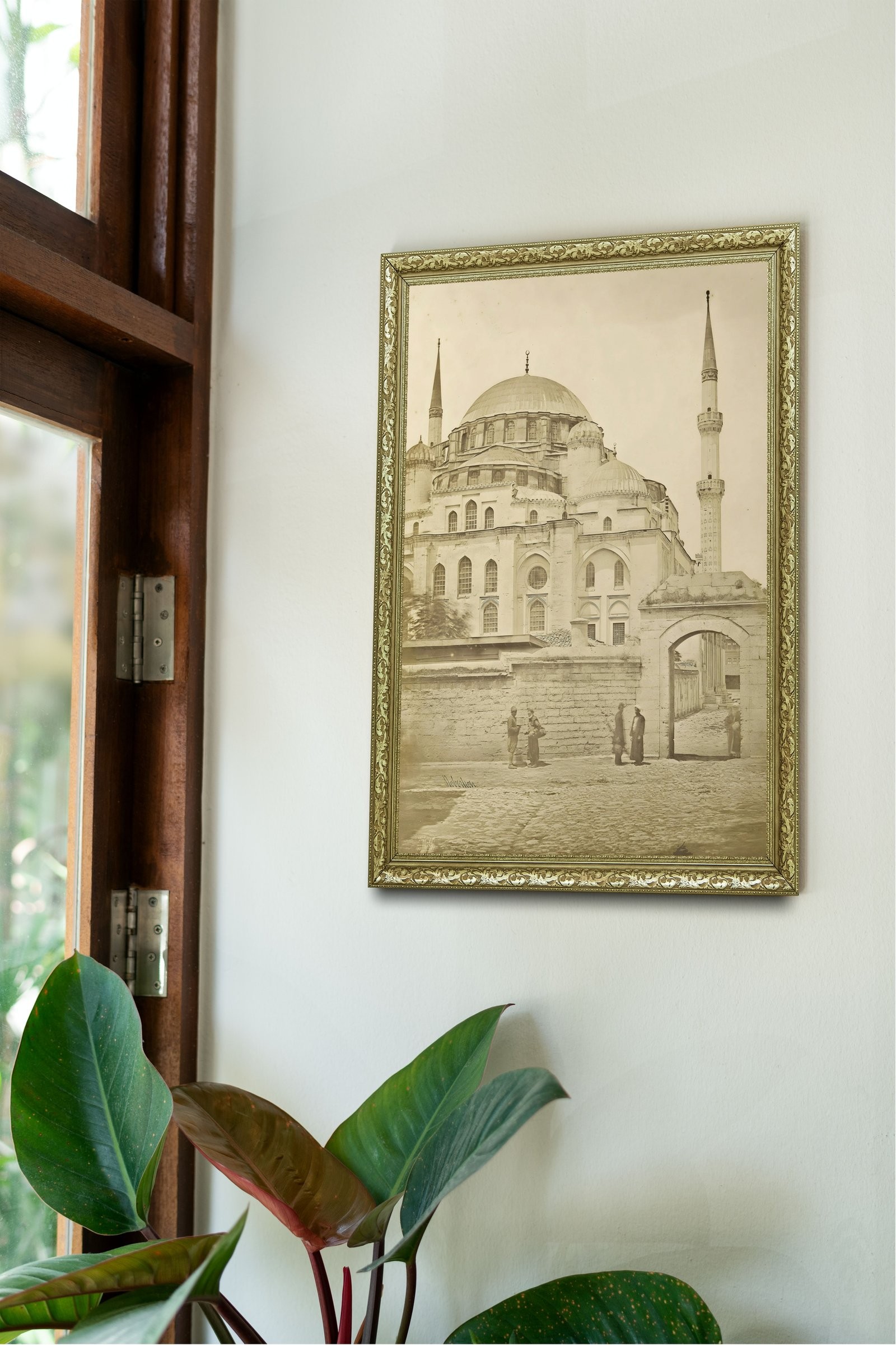 Süleymaniye Cami Osmanlı Mimarisi'Nin İncisi 60x80 cm Çerçeveli Tablo