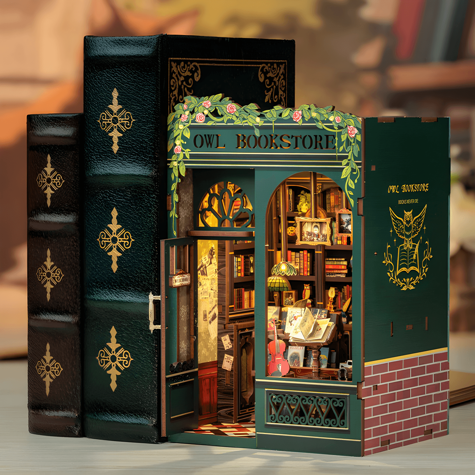 Owl Bookstore Nook Book