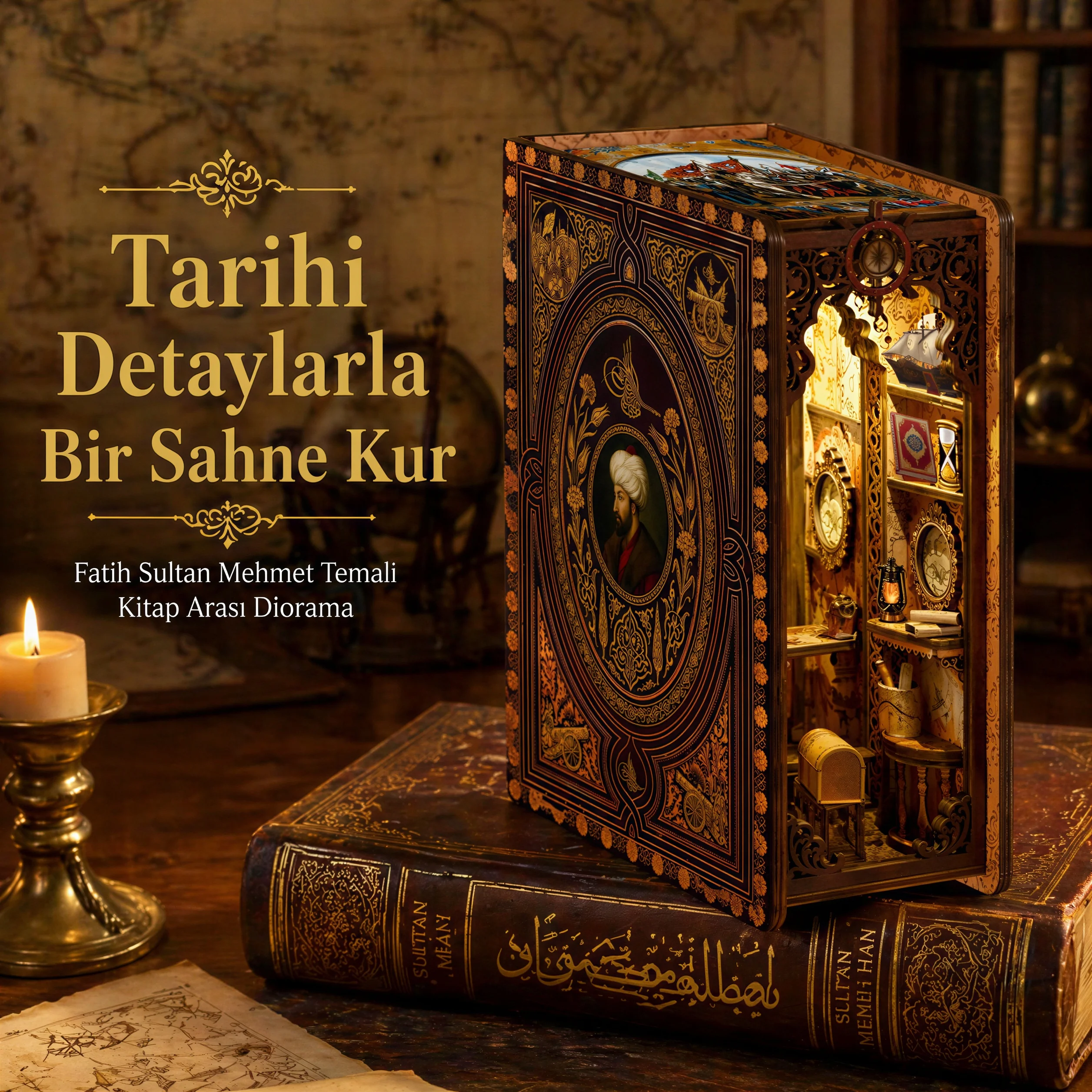 Sakura Seyahati – Japon Kiraz Çiçeği Book Nook