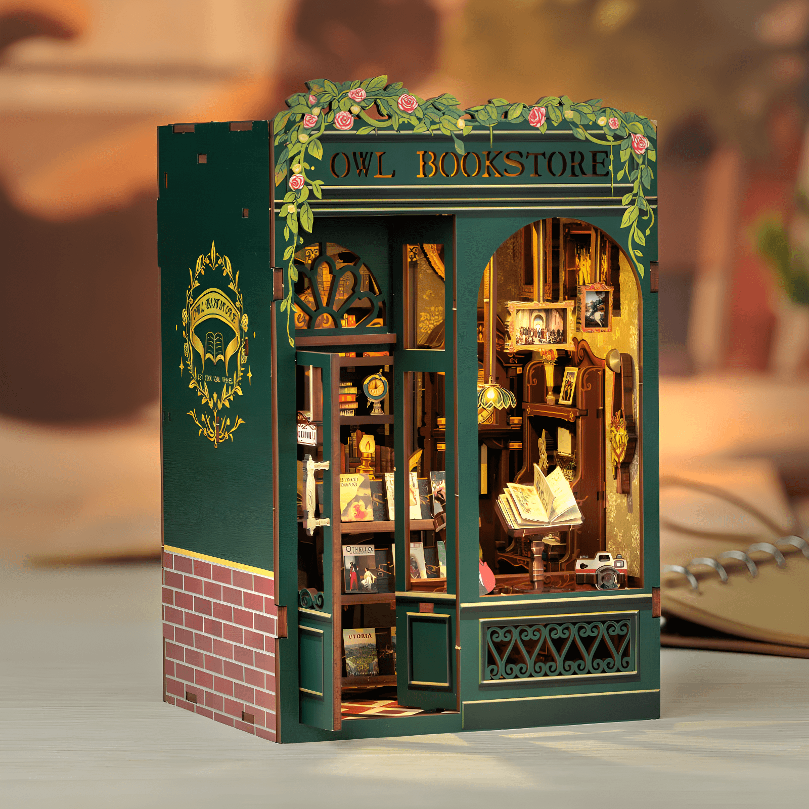 Owl Bookstore Nook Book