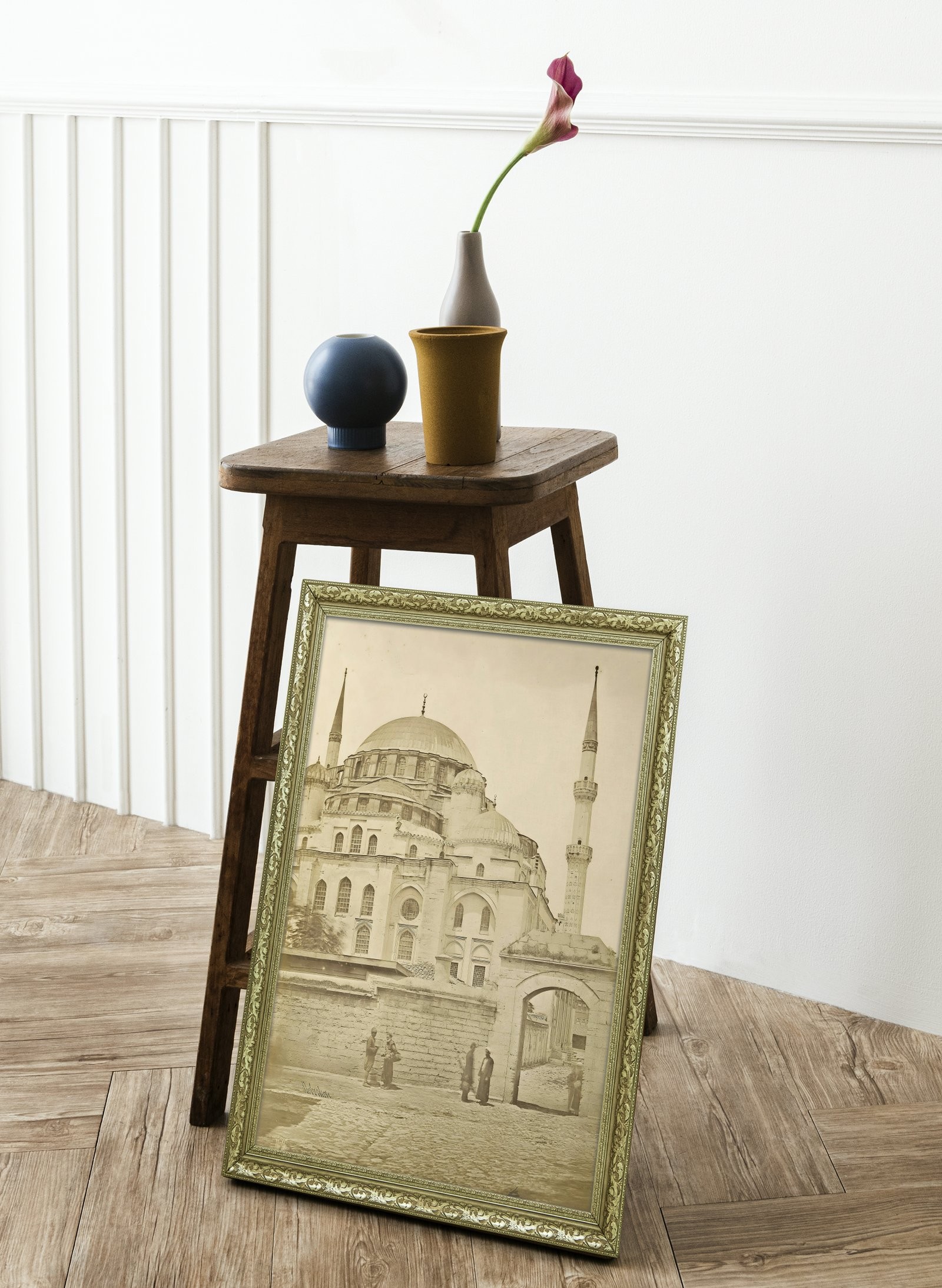 Süleymaniye Cami Osmanlı Mimarisi'Nin İncisi 60x80 cm Çerçeveli Tablo