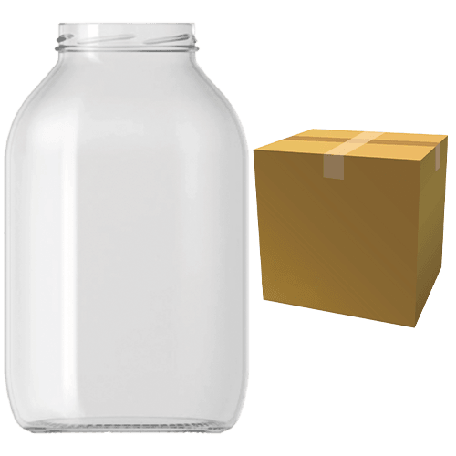 5000 Ml Cam Kavanoz T0100 Renksiz (Şşc 180499) Koli (9 Adet)