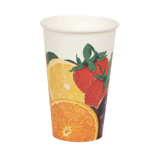 12 Oz Karton Bardak Baskılı 20*50 Ad Olşm Kl 1000 Adet