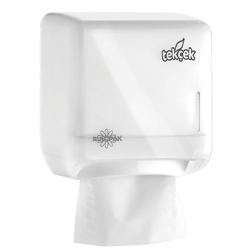 Rulopak Tekçek Mini Tuvalet Kağıdı Dispenseri (Beyaz) (303516) Adet