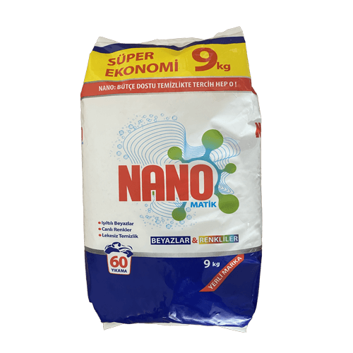 9 Kg Nano Matik Toz Deterjan (Nn-001-9) Adet