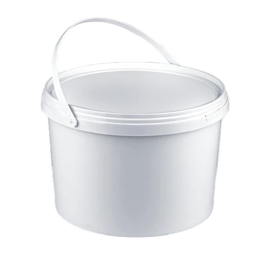 2000 Ml Yuvarlak Kova Beyaz+Kapak (Kns) Kl 112 Adet