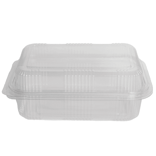 1000 Cc Sızdırmaz Kap Dikdörtgen Geniş Pet Şeff 28 Gr Ft 10B Eco Pk 50 Adet