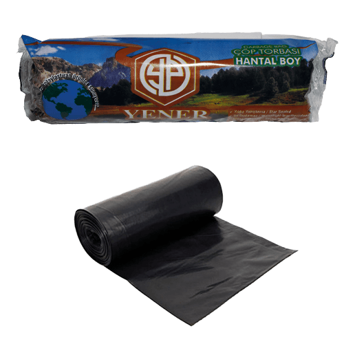 100*150 Hantal Çöp Torbası 800 Gr Siyah (Ynr) Kl 10 Rulo