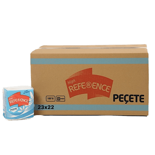 23Cm*22Cm Reference Kare Peçete 32*100 Ad Kl 3200 Adet