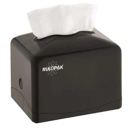 Rulopak Tekçek Mini Peçete Dispenseri (Siyah) (303412) Kl 75 Adet