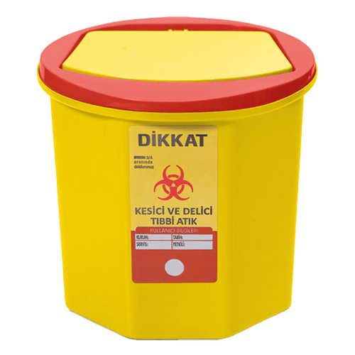 5 Lt Tıbbi Atık Kovası (Tak 3205) Adet