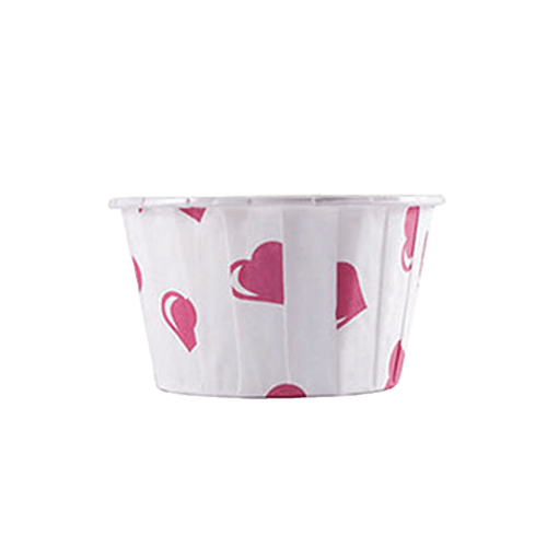 Muffin Kek Kapsülü Kalpli 30*50 Ad Kl 1500 Adet