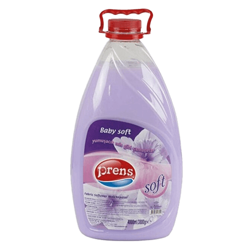 4000 Ml Prens Soft Çamaşır Yumuşatıcı Baby Soft Kl 4 Adet