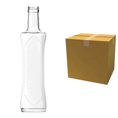 1000 Ml Cam Vidalı Kafa Dorica Şişe (1112041000) (Mrm) Kl 20 Adet