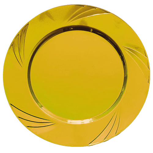 Party Tabak 9 İnc Gold (4132) Pk 6 Adet