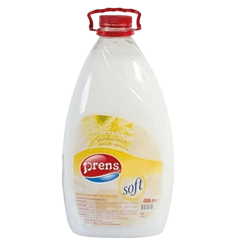 4000 Ml Prens Soft Çamaşır Yumuşatıcı Sensıtıve Kl 4 Adet