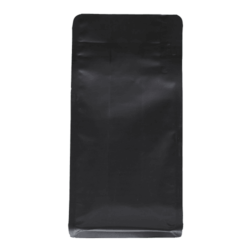 11*29 Cm Mat Siyah Kilitsiz Flat Bottom Doypack (475) Kl 750 Adet
