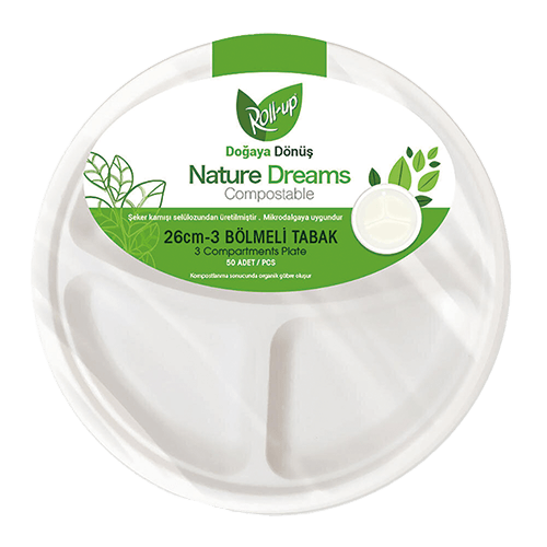 26 Cm Roll Up Nature Dreams Tabak 3 Gözlü Pk 50 Adet