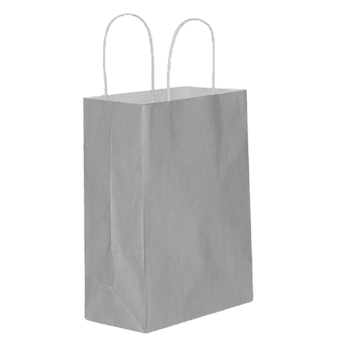 25*12*31 Cm Roll-Up Party Dreams Kraft Çanta Gümüş 25 Li (Tm-Kgt-0315) Kl 250 Adet