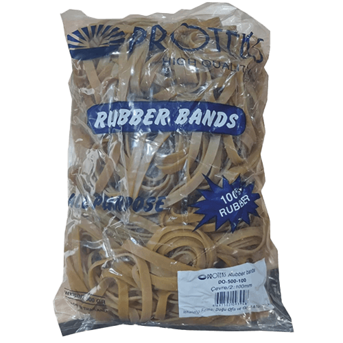 180 Mm Proteks Ambalaj Lastik (Kasa) Pk 500 Gr