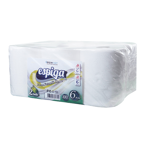 3,5 Kg Espiga 21 Cm Fotoselli Havlu 6*58 Mt (1073) Pk 6 Rulo