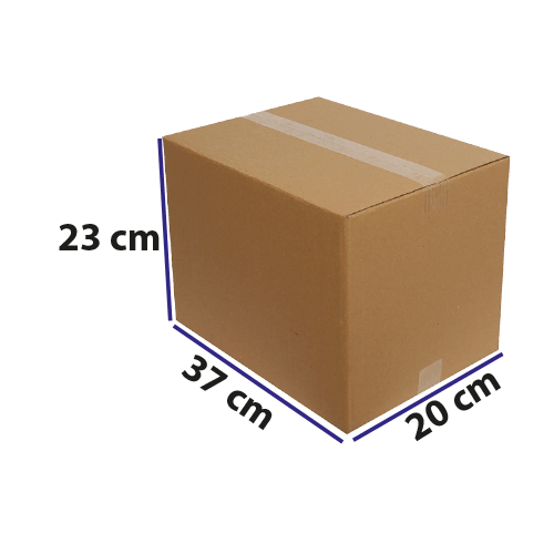 20*37*23 Kraft Karton Dopel Koli Baskısız (Krk) Pk 10 Adet
