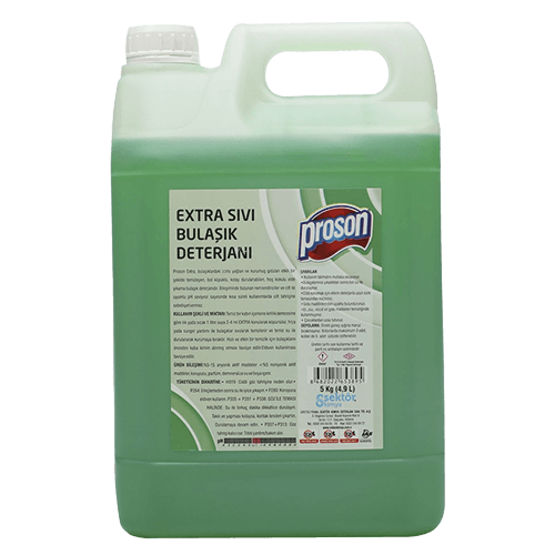 5 Kg Proson Sıvı Bulaşık Deterjanı (Pr-001 5) Kl 4 Adet