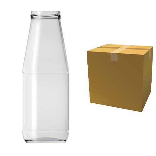 720 Ml Cam Şişe T053 Renksiz Sos (Şşc 420272) Koli 26 Adet