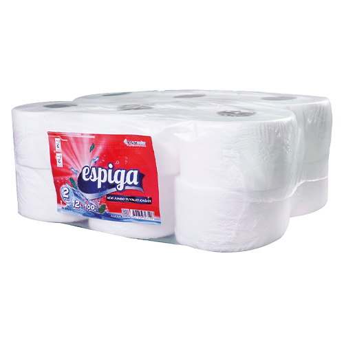 3 Kg Espiga Mini Jumbo Tuvalet Kağıdı 12*75 Mt (476) Pk 12 Rulo