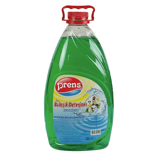 4000 Gr Prens Sıvı Bulaşık Deterjanı (Limon) Kl 4 Adet