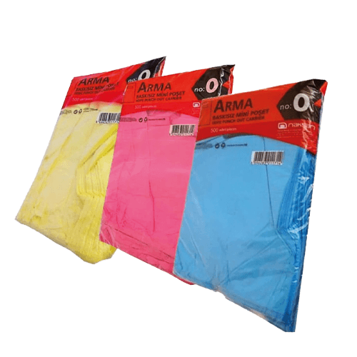 20*30 Cm El Geçme Arma Mini Baskısız Blok Karışık No:0 15*500 Ad Kl 7500 Adet