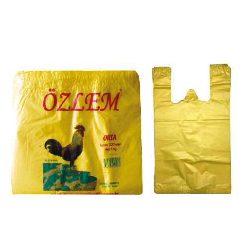 Orta Boy Atlet Poşet Sarı 1Kg