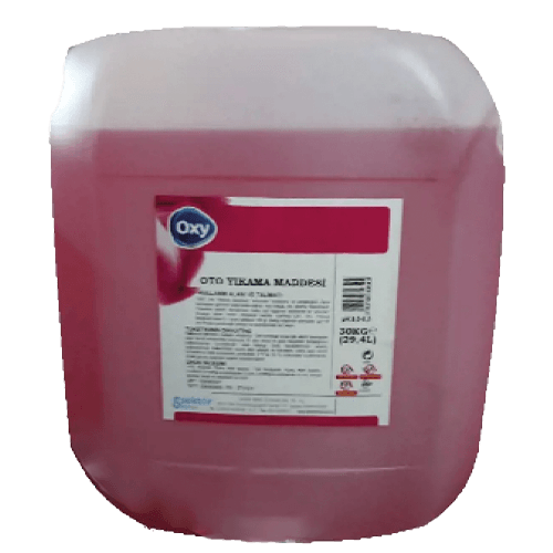 20 Kg Oxy Oto Yıkama Şampuanı Kırmızı (Zt-012 20) Adet