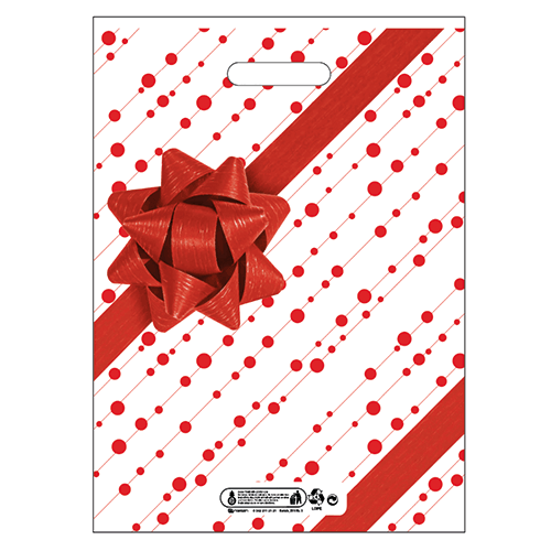50*60 Cm Takviyeli Poşet Opak Desenli No:5 15*50 Ad Kl 750 Adet