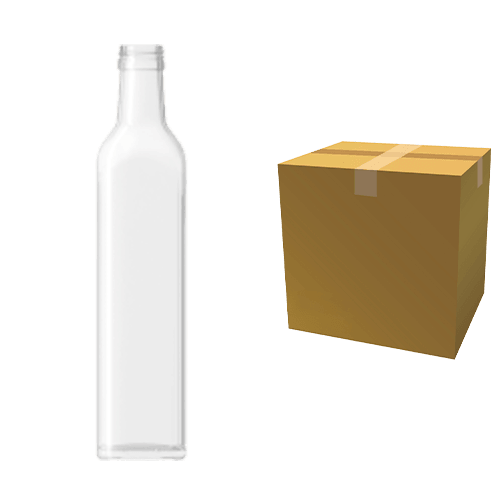 500 Ml Cam Şişe Pp31 Renksiz Marasca (Şşc 121250) Kl 42 Adet