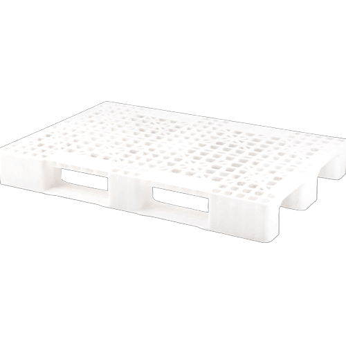 100*120 Ey-027 Plastik Palet 15 Cm Üzeri Delikli 11 Kg 1.Kalite Beyaz Adet