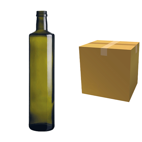 750 Ml Cam Şişe Dorica Yeşil Pp31,5 (677013) Koli 35 Adet