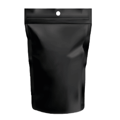13*22,5 Cm Mat Siyah Alüminyum Doypack (279) Kl 2000 Adet