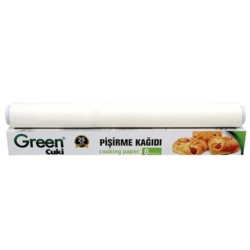 37 Cm*8 Mt Pişirme Kağıdı Green Kl 48 Rulo