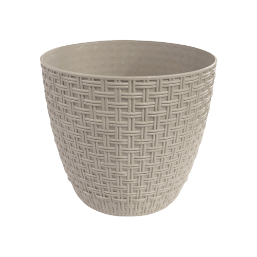 3 Lt Saksı Rattan No:3 Krem (674 Snmz) Adet
