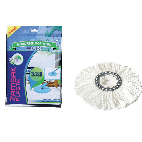 Zambak Mikrofiber Yedek Mop Zp 187 (Zmbk) Kl 60 Adet