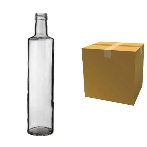 500 Ml Cam Şise Dorica Şeffaf (Şşc 121150) Koli 40 Adet