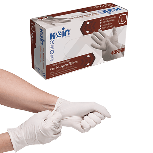 Koin Eldiven Vinil L Paket